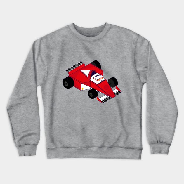 Car Race Crewneck Sweatshirt by karlabarittodsgn